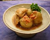 新じゃがと鶏の治部煮作り方8写真