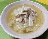 茹で鶏のスープで鶏だし茶漬け作り方6写真