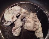 ポン酢で生姜焼き作り方4写真