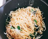 ほうれん草としらすのパスタ！作り方7写真