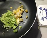 ラム＆コーンのどてマヨトースト作り方1写真