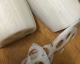 炒める酢れんこん作り方1写真