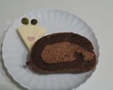 ロールケーキdeかたつむり!作り方4写真