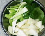 チンゲン菜と豚肉の中華炒め☆作り方2写真
