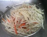 きんぴらごうぼう作り方1写真