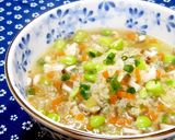 簡単キヌア料理☆生姜入り雑炊風作り方6写真