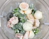 海老とたまごとブロッコリーのサラダ。作り方6写真