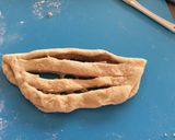 ❤️ふんわり・小豆ねじりパン作り方4写真