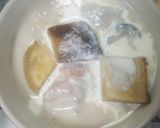 シーフードクリームシチュ 焼きさつまいも作り方7写真