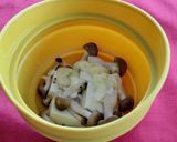 レンジで簡単！豆腐入り豆乳スープ作り方1写真