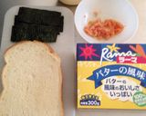 香ばし海苔♬博多明太マヨトースト作り方1写真