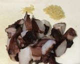 タコの醤油煮つけ作り方1写真