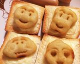 アンパンマンポテト♡デコ♡トースト作り方5写真