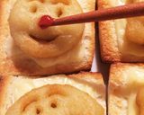 アンパンマンポテト♡デコ♡トースト作り方6写真