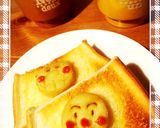アンパンマンポテト♡デコ♡トースト作り方11写真