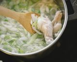 参鶏湯風のスープ***作り方6写真