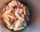 圧力鍋で簡単！手羽先と大根のさっぱり煮＊作り方2写真