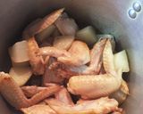 圧力鍋で簡単！手羽先と大根のさっぱり煮＊作り方3写真
