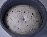 クランベリー&黒ゴマ♡米粉入り食パン♡作り方2写真
