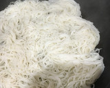 そうめんをリメイク♪そうめんで揚げめん作り方2写真