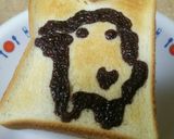 スライス生チョコレートでドット絵デコ✏作り方4写真