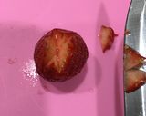 簡単♡いちごの飾り切り♡作り方4写真