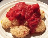 ガーリックバターの揚げないライスボール作り方4写真