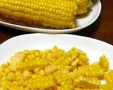 とうもろこしの無駄のない食べ方♪作り方3写真