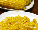 とうもろこしの無駄のない食べ方♪作り方3写真