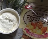 ハーブとナッツたっぷりクリームチーズ作り方1写真
