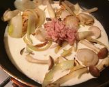 春かおるホタテのクリームパスタ作り方8写真