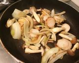 春かおるホタテのクリームパスタ作り方6写真
