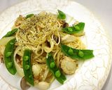春かおるホタテのクリームパスタ作り方11写真