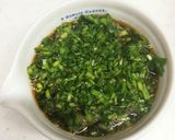 皮パリチキンソテーのネギニラがけ作り方1写真