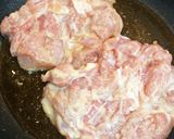 皮パリチキンソテーのネギニラがけ作り方3写真