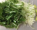 水菜のシャキシャキ!サラダ作り方1写真