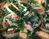 野菜たっぷり♡ほうれん草のチャンプルー作り方8写真