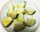 ピザソースでお弁当に茄子のチーズ焼き作り方2写真