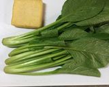 小松菜と油揚げのおひたし♪作り方1写真