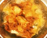 味噌汁にキムチで⁈豆腐＊チゲスープ♡作り方4写真