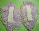 焼きパン粉で！揚げないチーズささみフライ作り方1写真