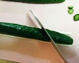 即席★漬物風【ジャバラ胡瓜のおかか和え】作り方1写真