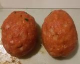 ふっくら厚い！　レバー入りハンバーグ作り方7写真