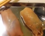 簡単おもてなし　鶏むね肉とレバーのロール作り方9写真