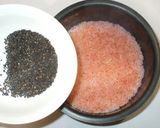 桜海老と黒ゴマの炊き込みご飯♪桜海老ご飯作り方7写真