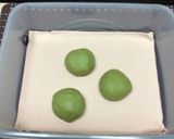 あこ天然酵母*馬蹄型 抹茶&大納言小豆*作り方3写真