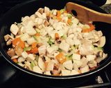 簡単絶品☆具沢山のチキンポットパイ作り方2写真