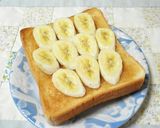 わさびチョコ☆バナナハニートースト♪作り方2写真