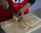 フライパン１つでできる蓮根サンド作り方1写真