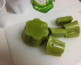 簡単☆あずき&抹茶プリン大福作り方4写真